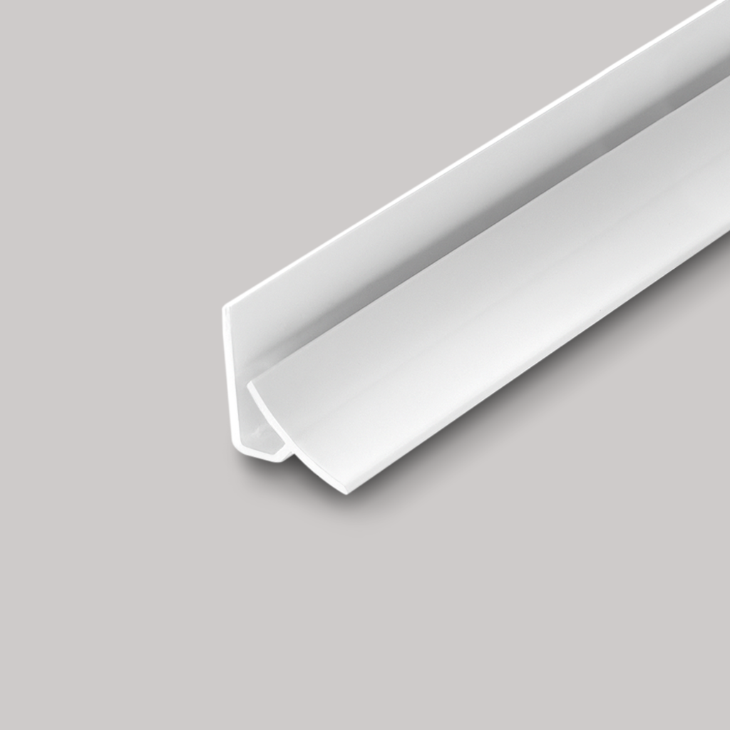 Cladstock Internal Corner (Small) Profile Pure White | Plastock