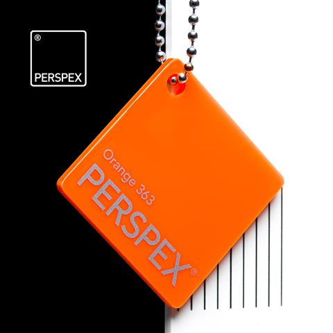 Perspex Orange 363 Sheet | Plastock