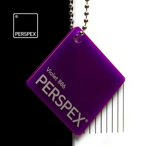 Perspex Violet 886 Sheet | Plastock