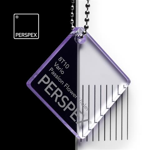 Perspex Vario Passion Flower Violet 8T10 Sheet | Plastock