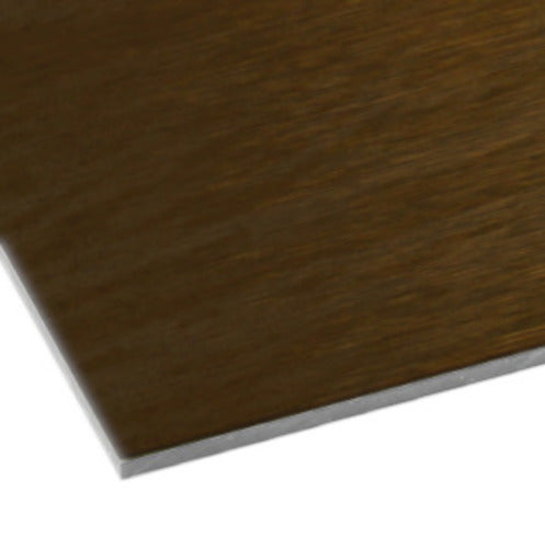 ACP Dark Wood Effect Sheet | Plastock