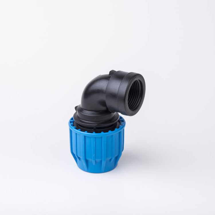 Compression Elbow 90° Female Threaded | Plastock