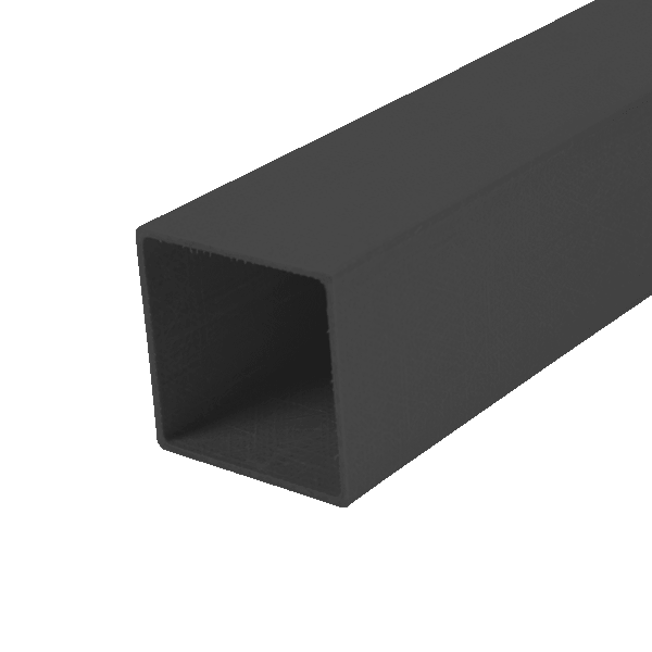 HDPE Square Tube Black | Plastock