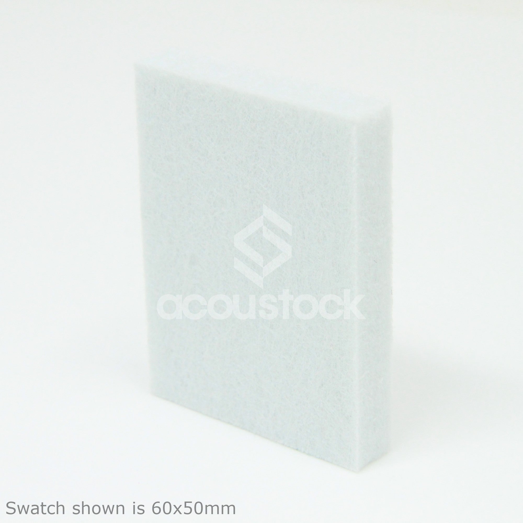 Acoustock PET Felt Acoustic Panel Ice White | Plastock