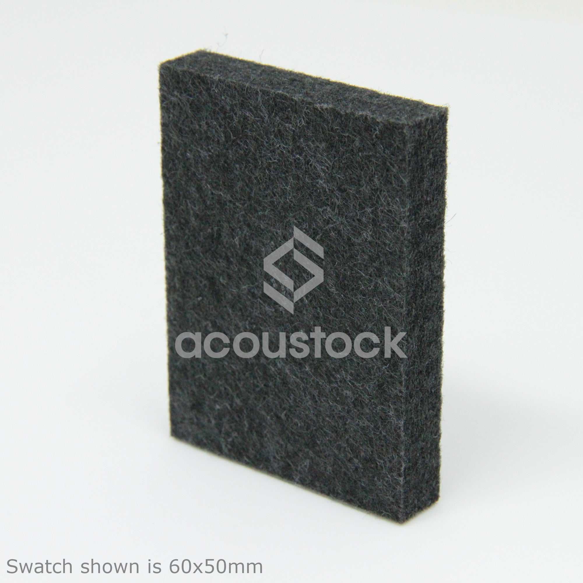 Acoustock PET Felt Acoustic Panel Nearly Black | Plastock