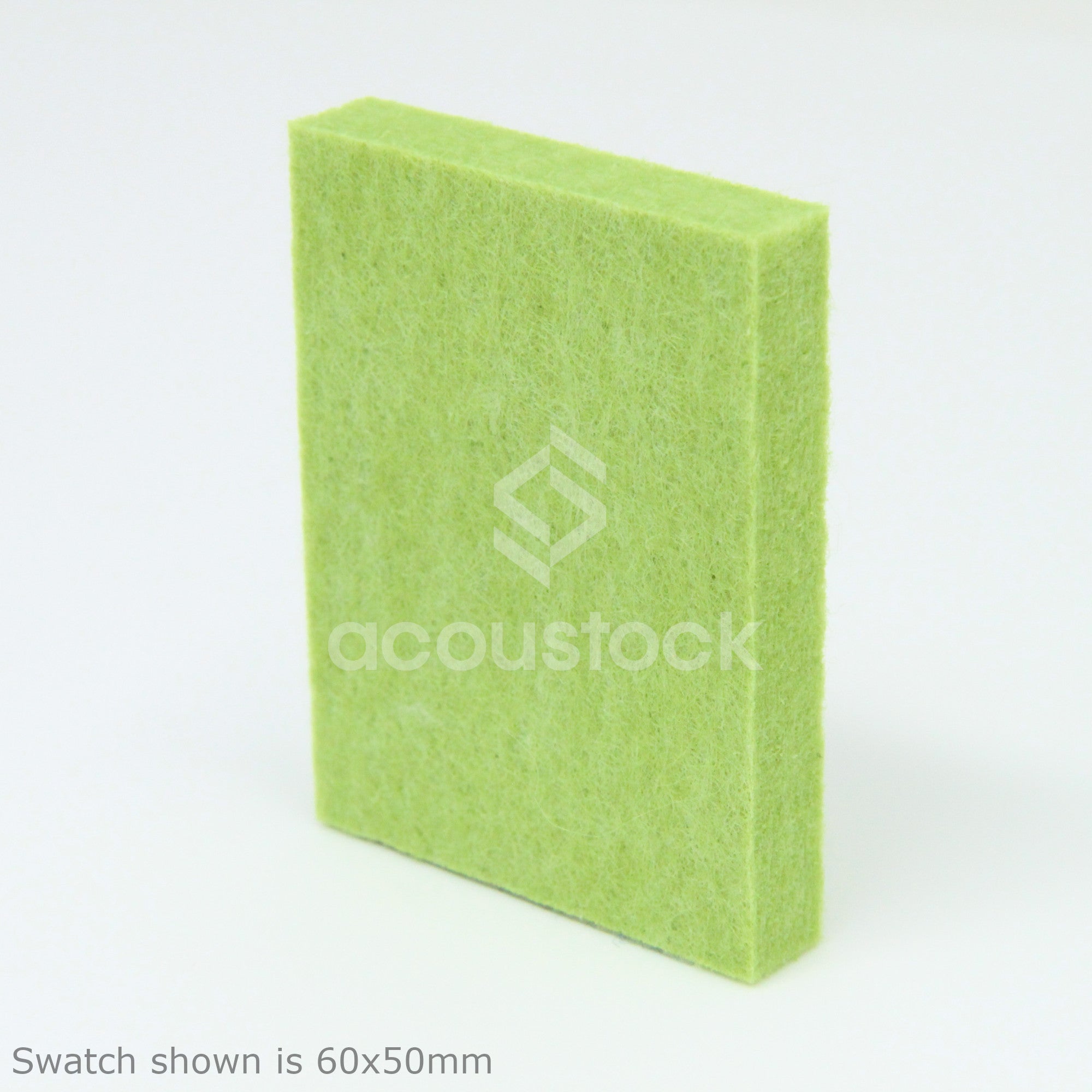 Acoustock PET Felt Acoustic Panel Apple Green | Plastock