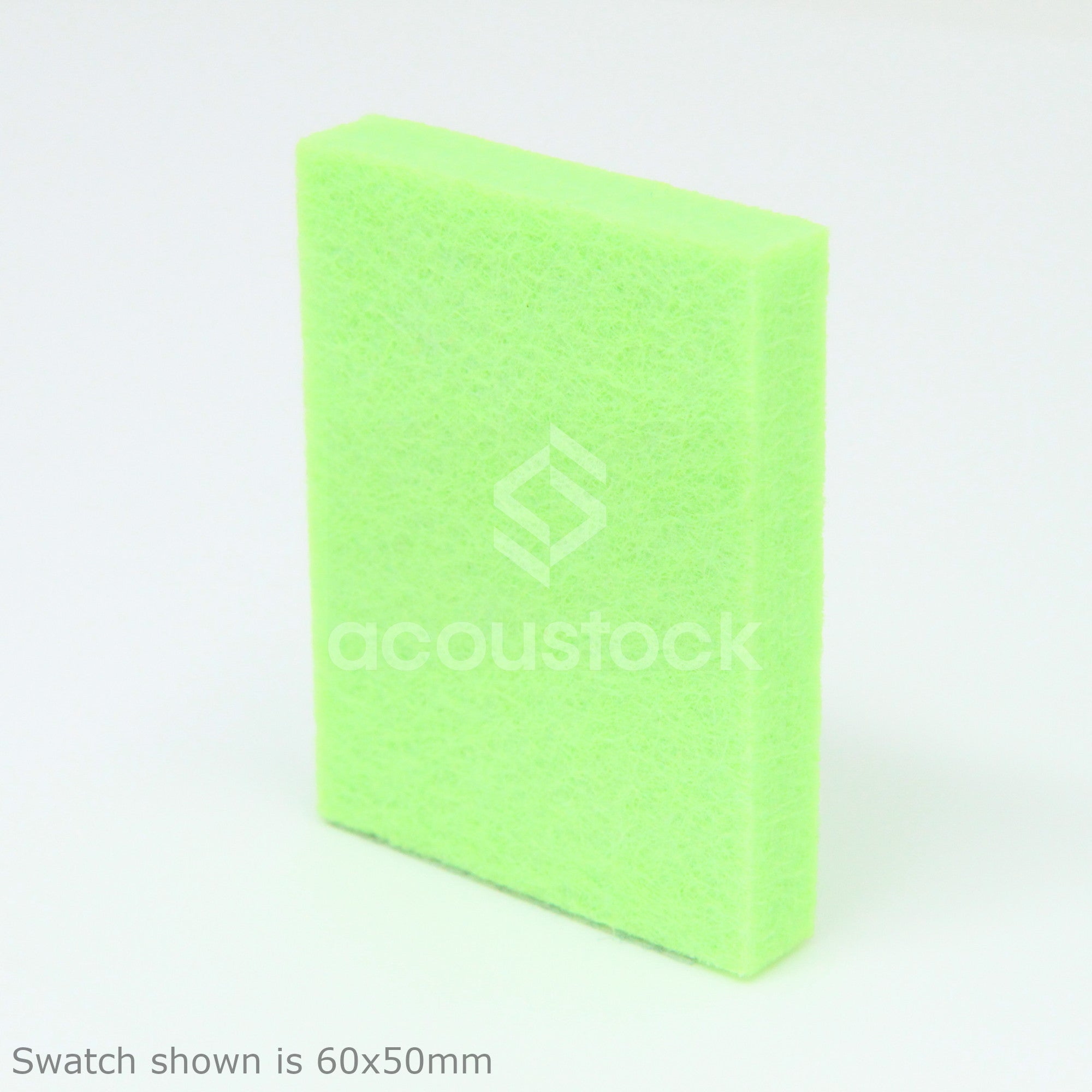 Acoustock PET Felt Acoustic Panel Bright Green | Plastock