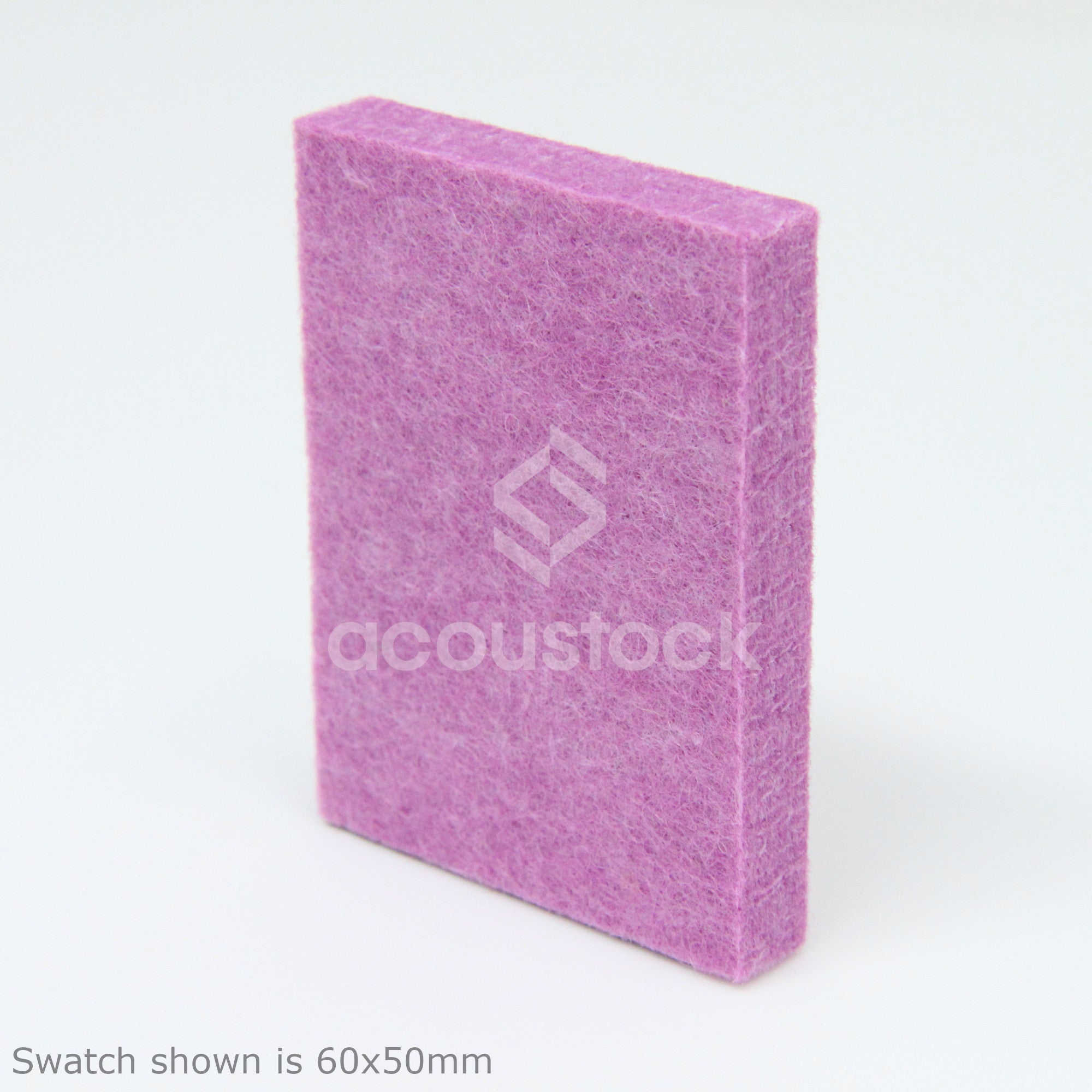 Acoustock PET Felt Acoustic Panel Mulberry Red | Plastock