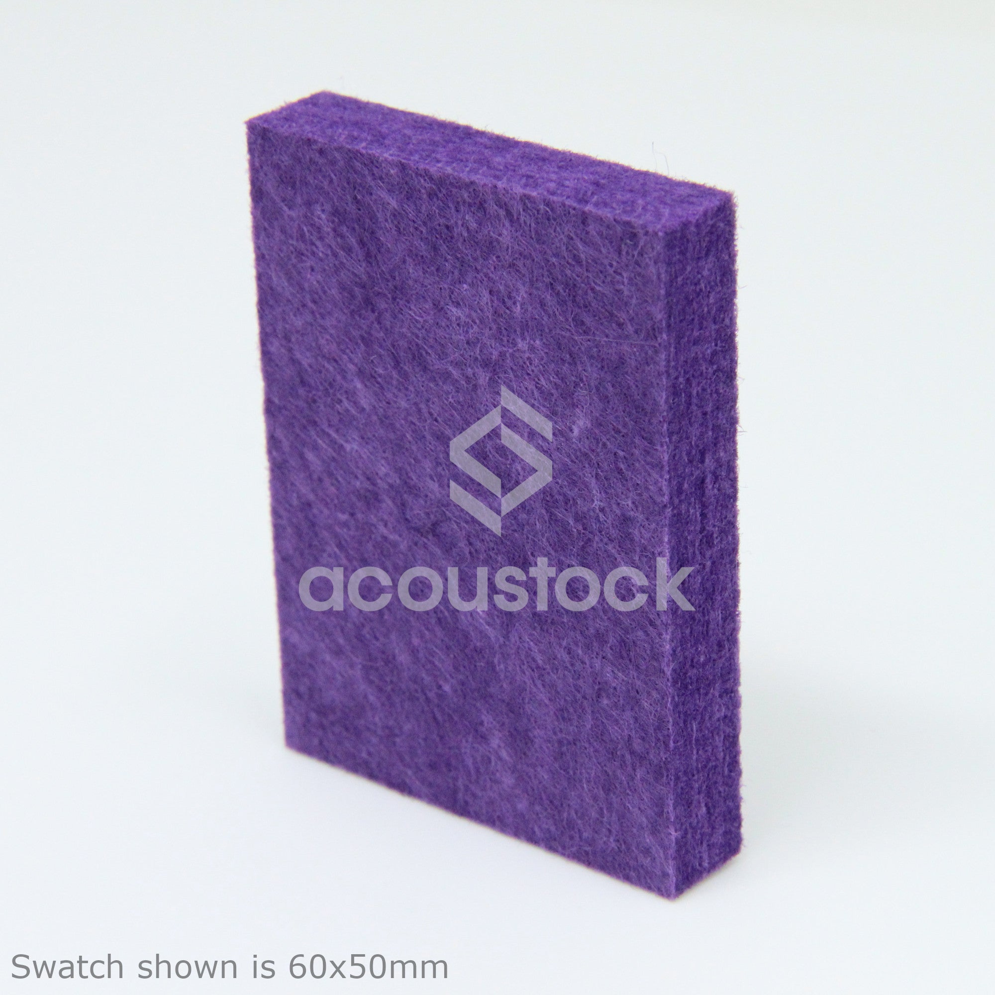 Acoustock PET Felt Acoustic Panel Damson | Plastock
