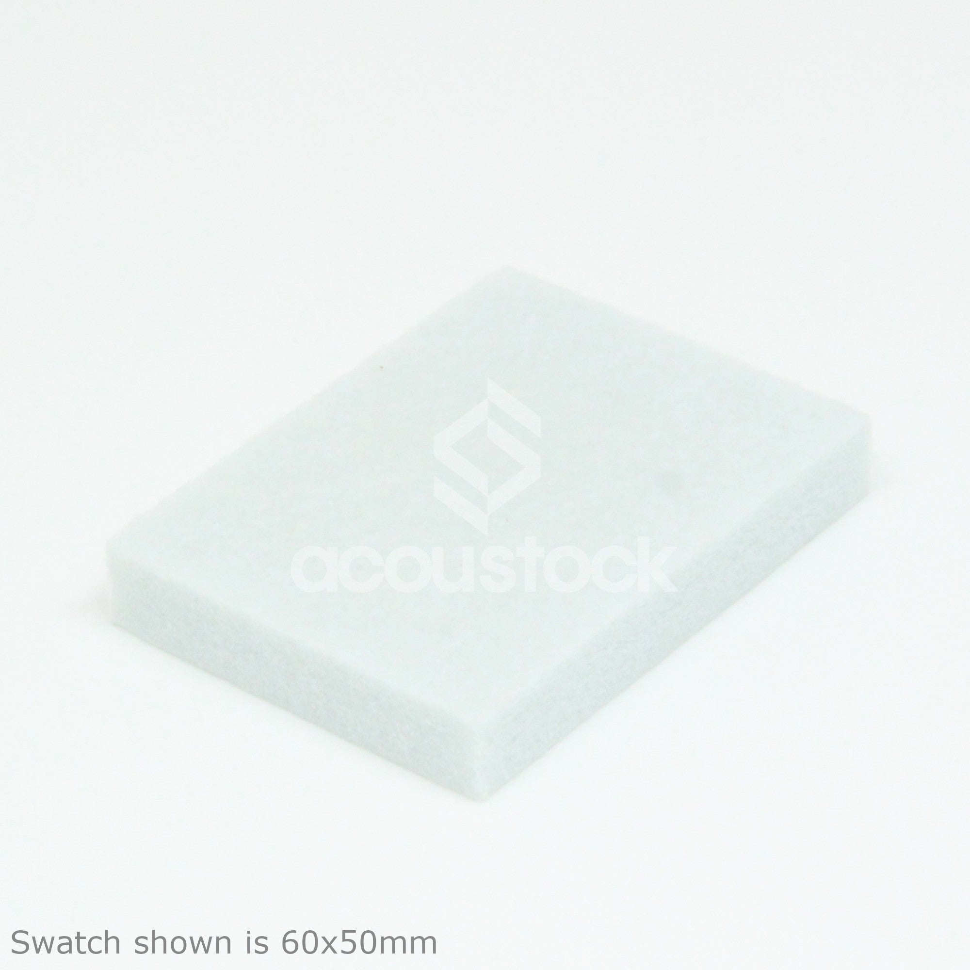 Acoustock PET Felt Acoustic Panel Ice White | Plastock