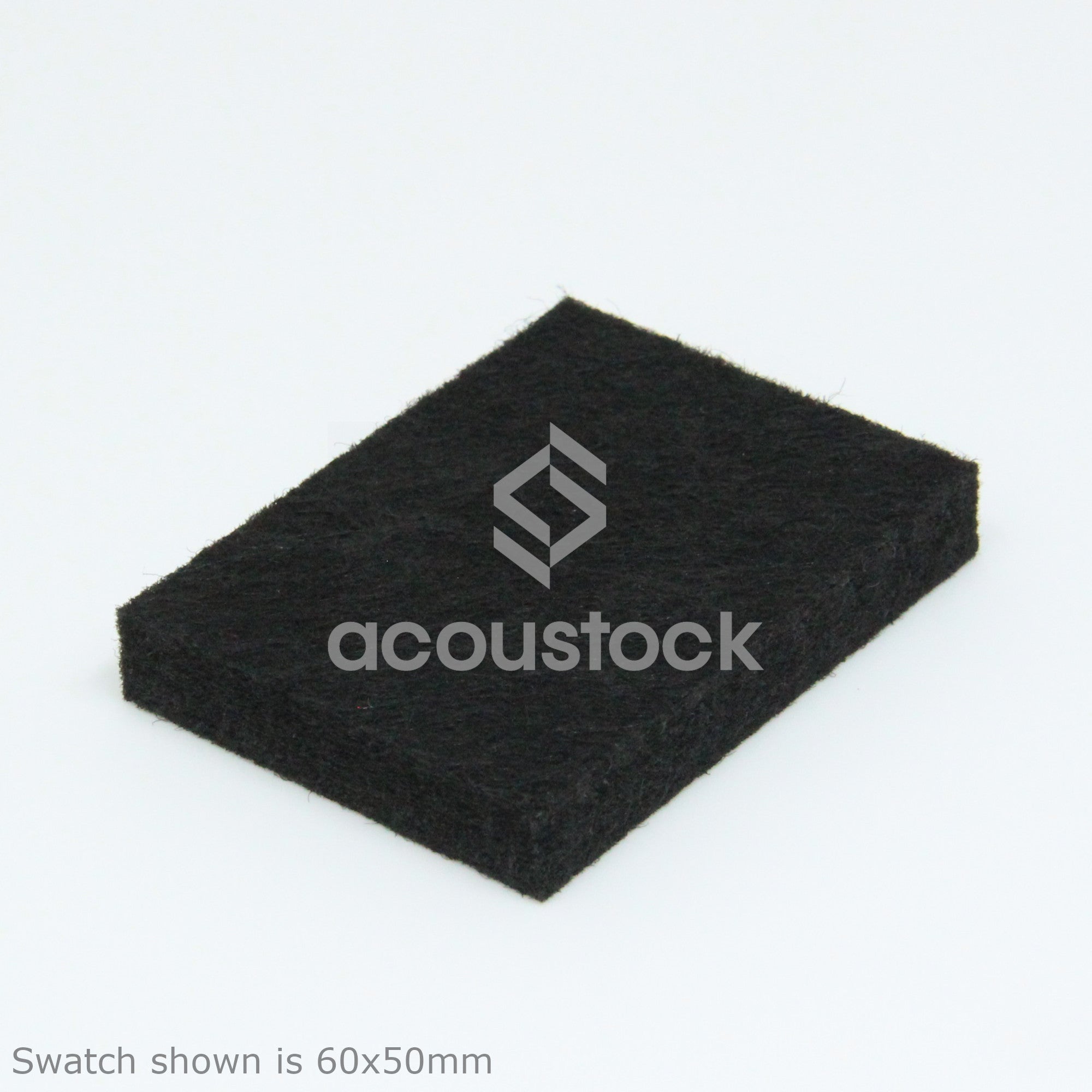 Acoustock PET Felt Acoustic Panel Jet Black | Plastock