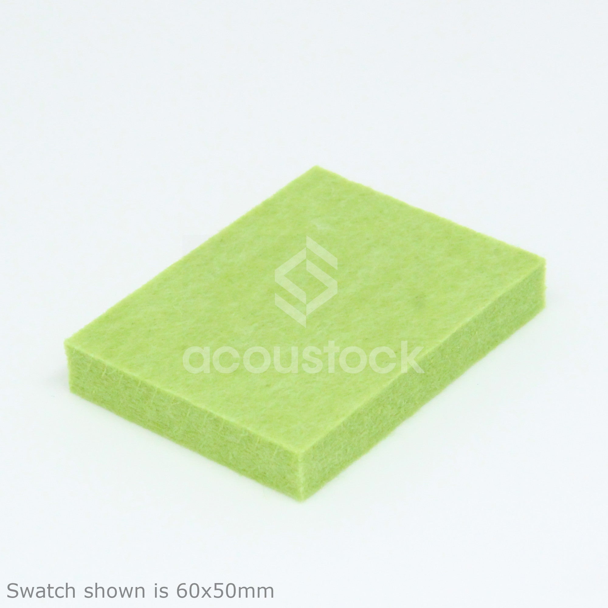 Acoustock PET Felt Acoustic Panel Apple Green | Plastock