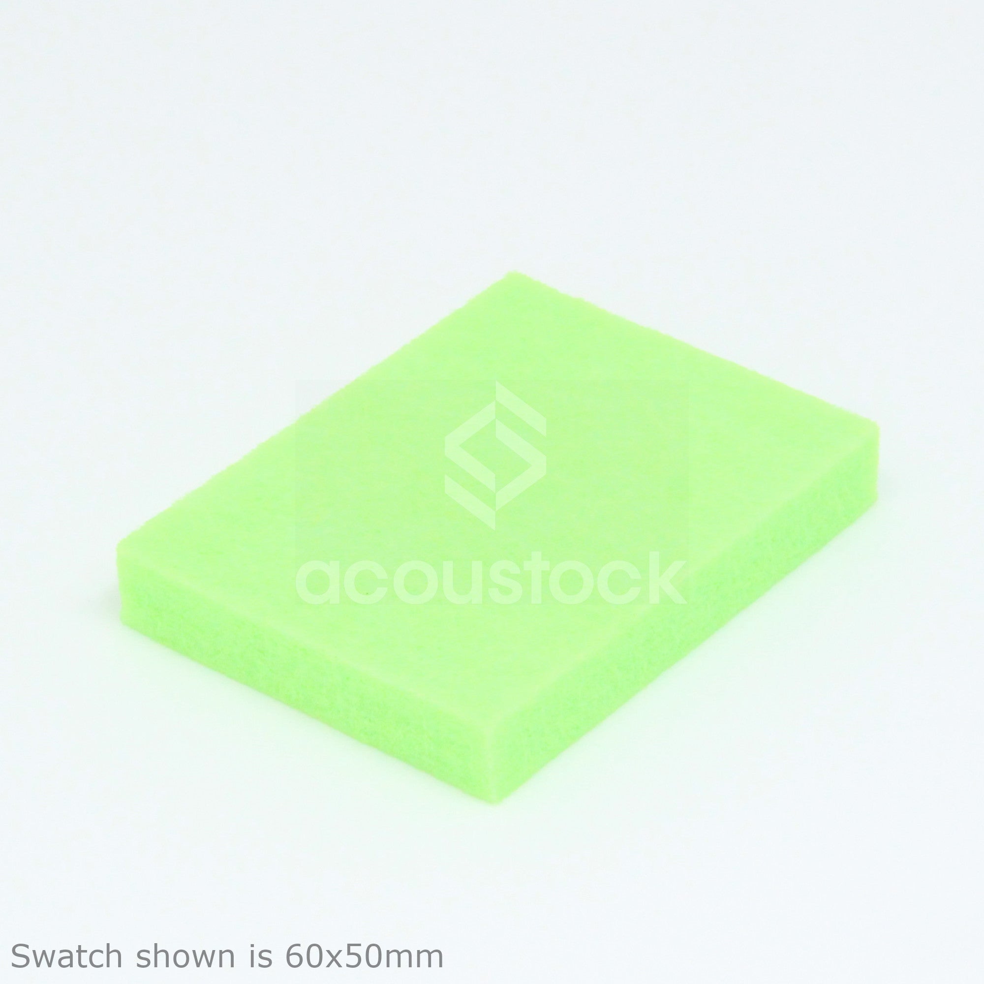 Acoustock PET Felt Acoustic Panel Bright Green | Plastock