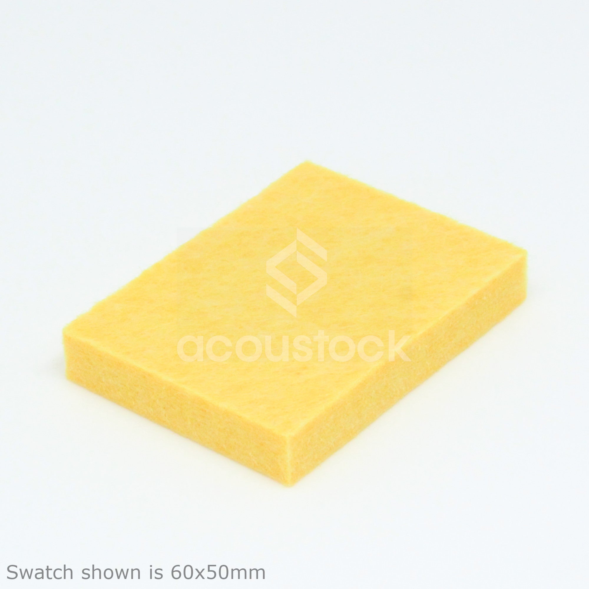 Acoustock PET Felt Acoustic Panel Lemon Punch | Plastock
