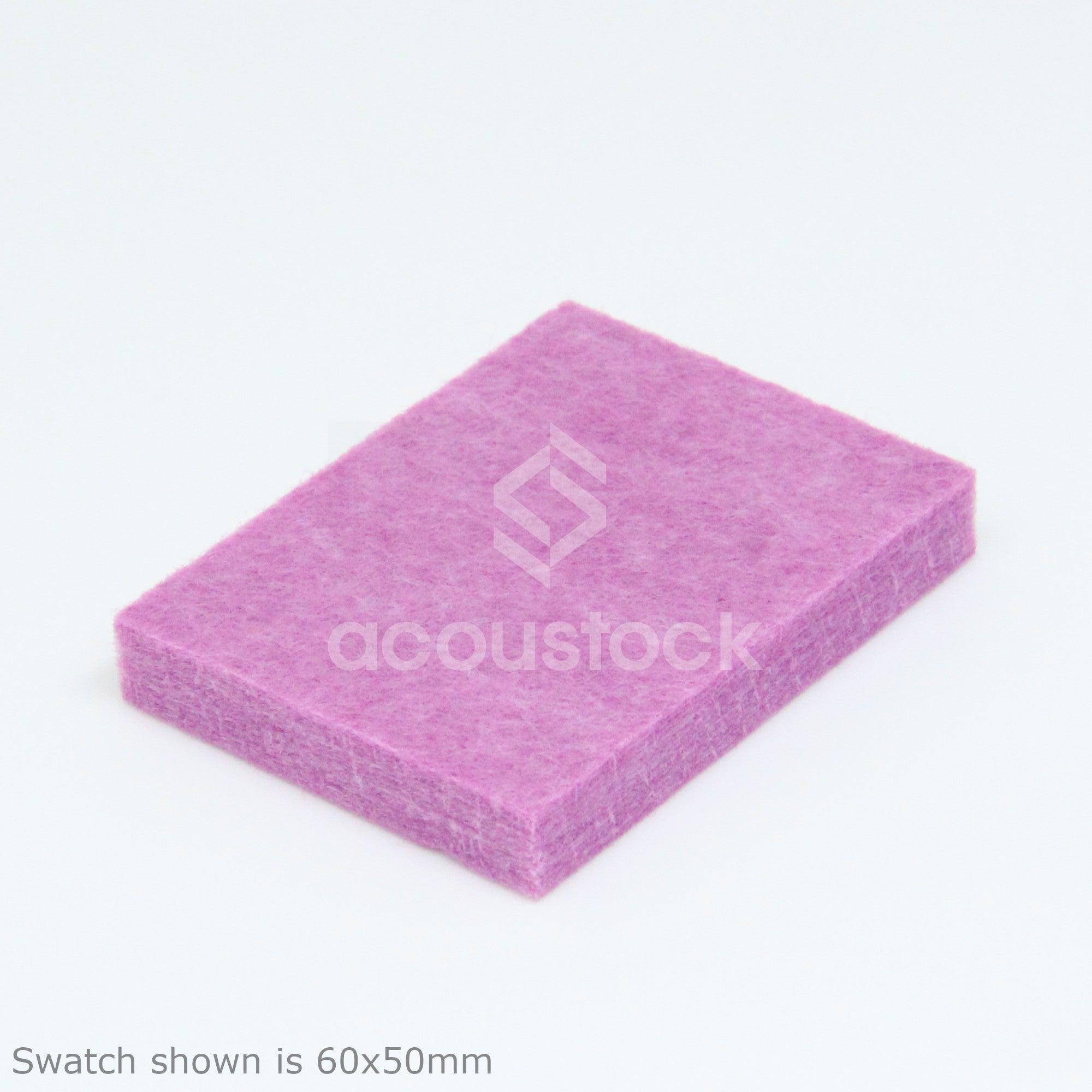 Acoustock PET Felt Acoustic Panel Mulberry Red | Plastock