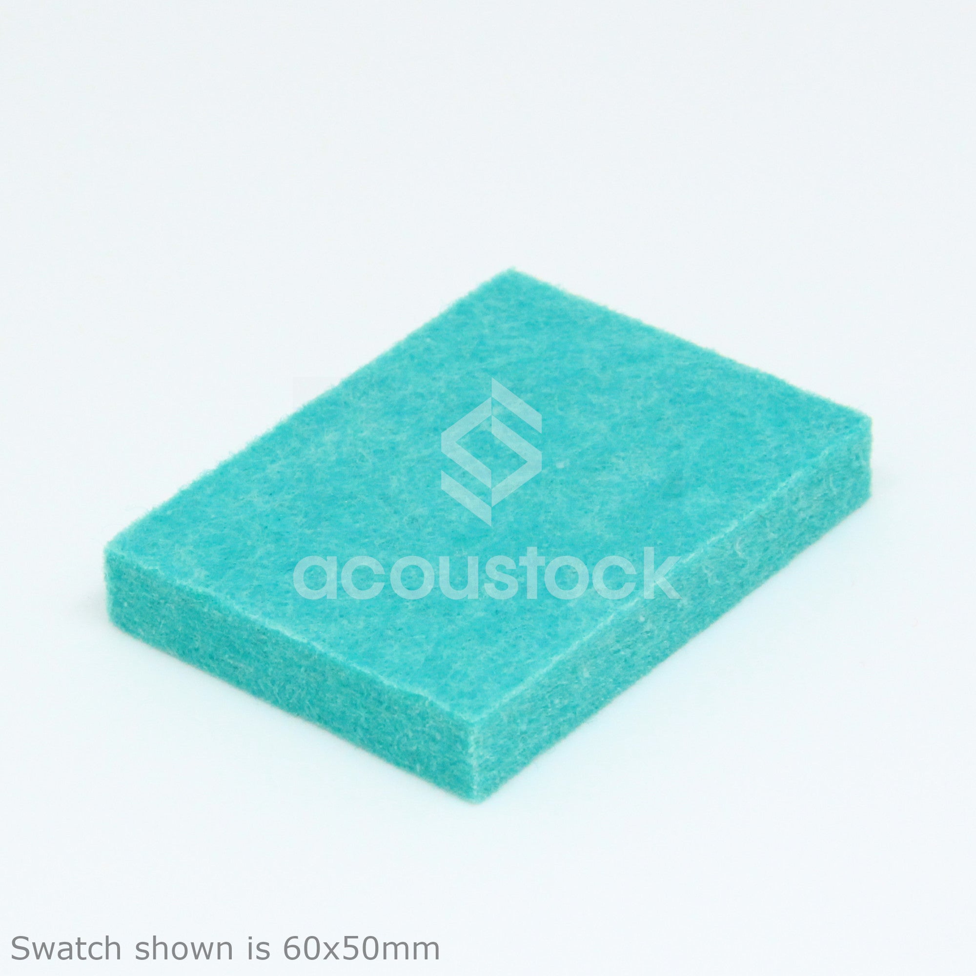 Acoustock PET Felt Acoustic Panel Peacock Blue | Plastock