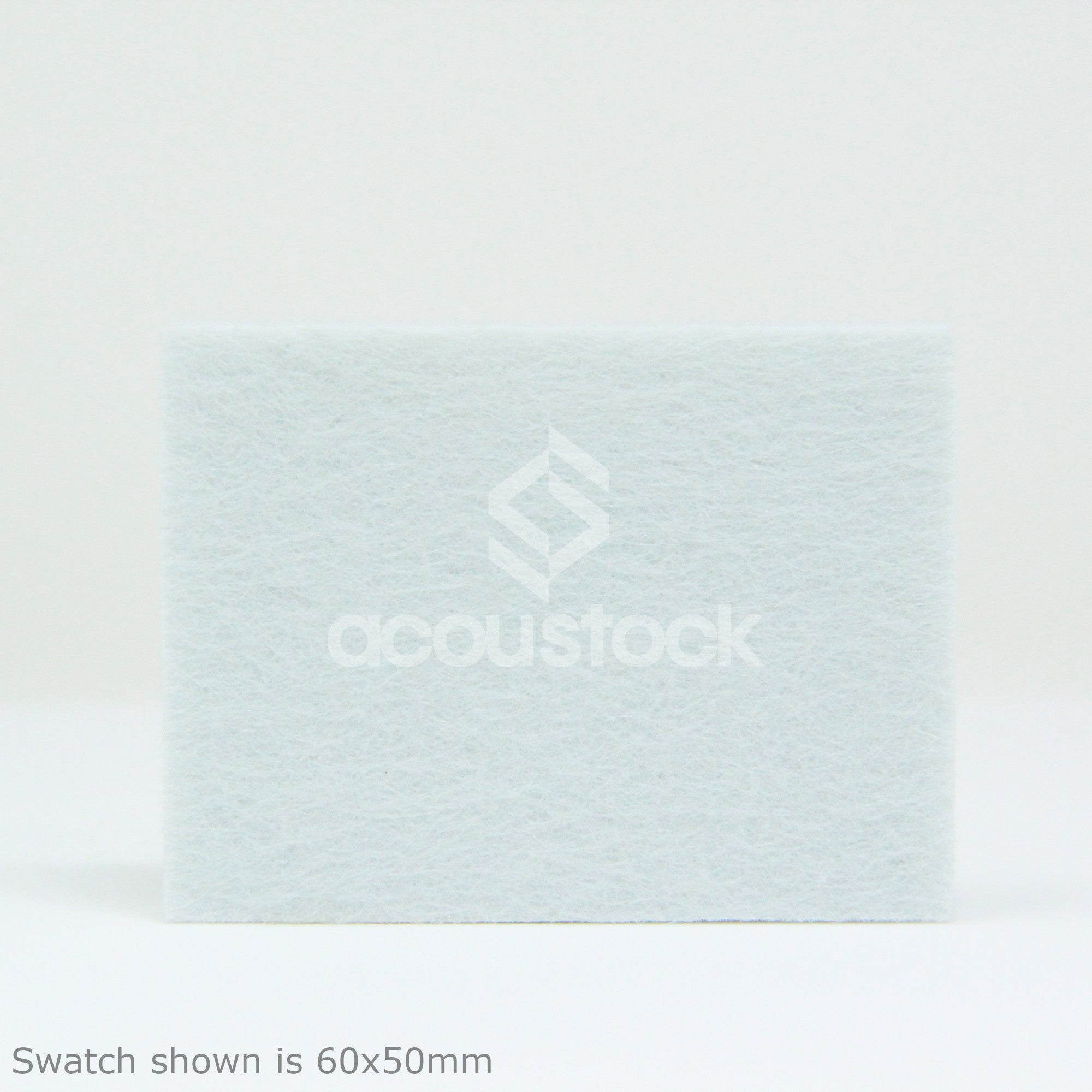 Acoustock PET Felt Acoustic Panel Ice White | Plastock
