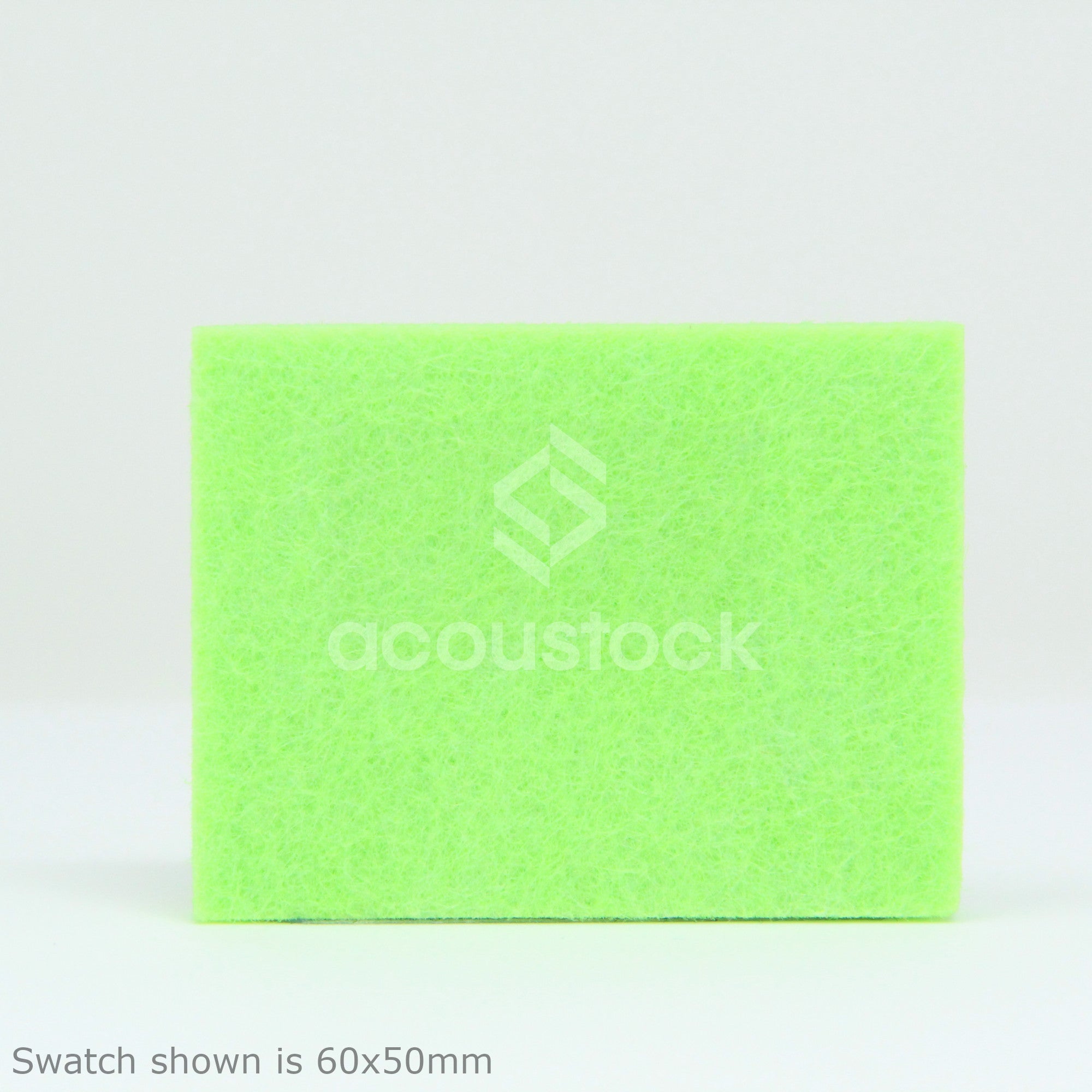 Acoustock PET Felt Acoustic Panel Bright Green | Plastock