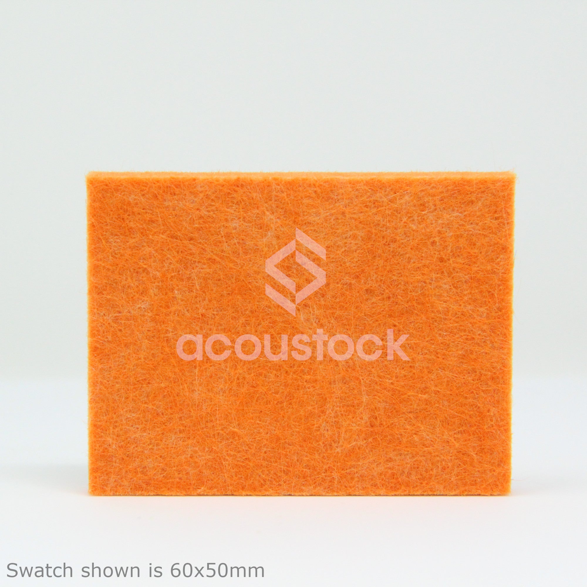 Acoustock PET Felt Acoustic Panel Orange Fizz | Plastock