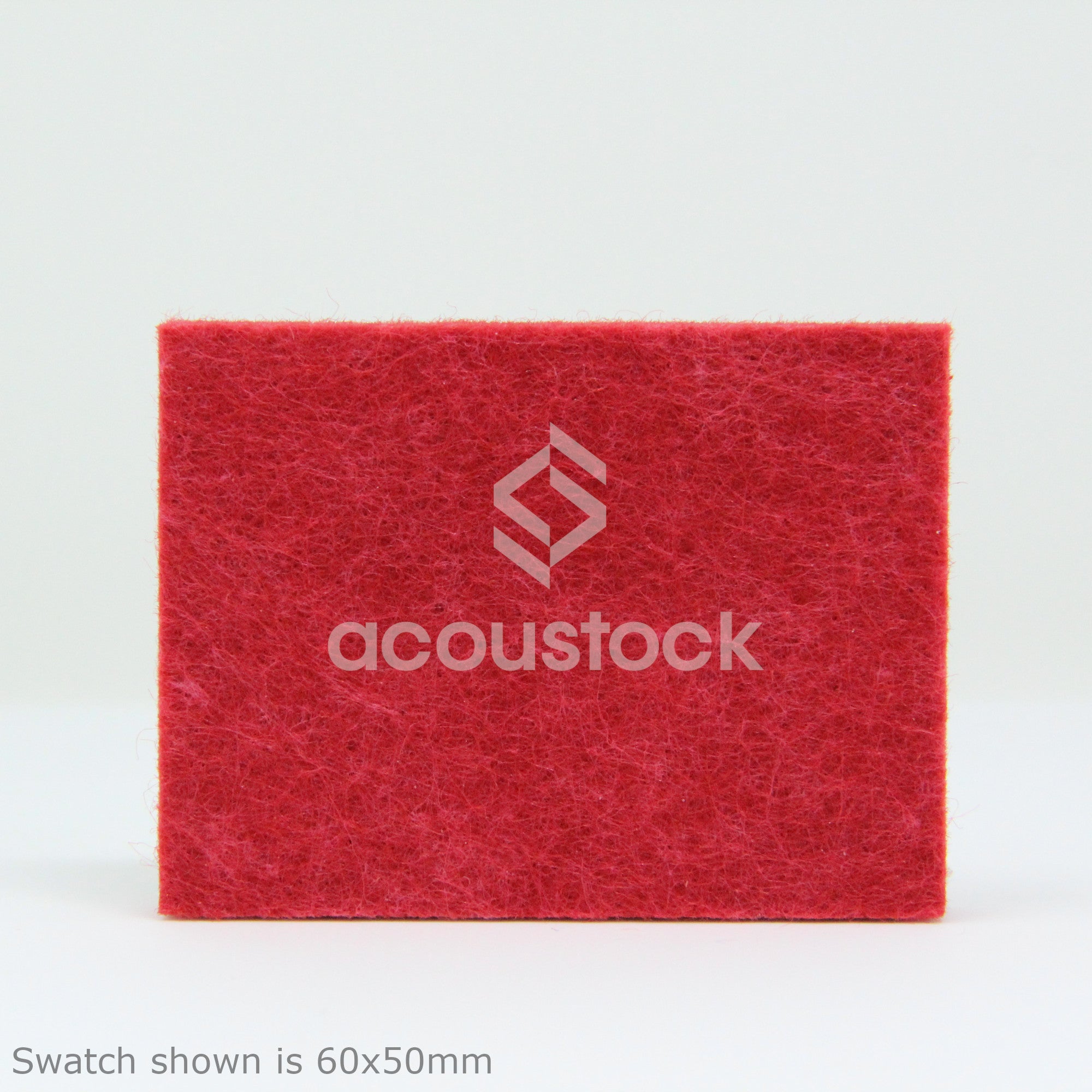 Acoustock PET Felt Acoustic Panel Poppy Red | Plastock