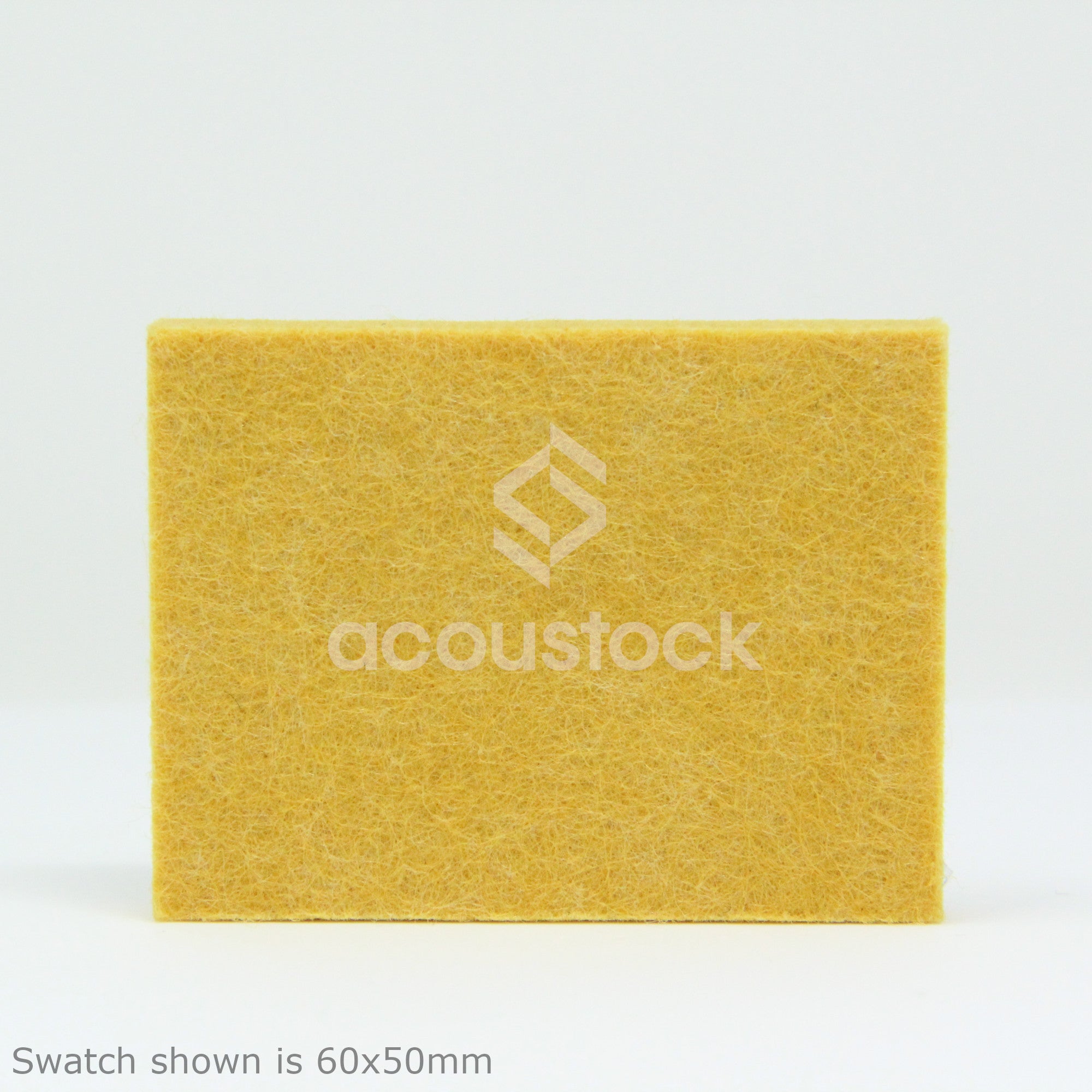 Acoustock PET Felt Acoustic Panel Mustard | Plastock