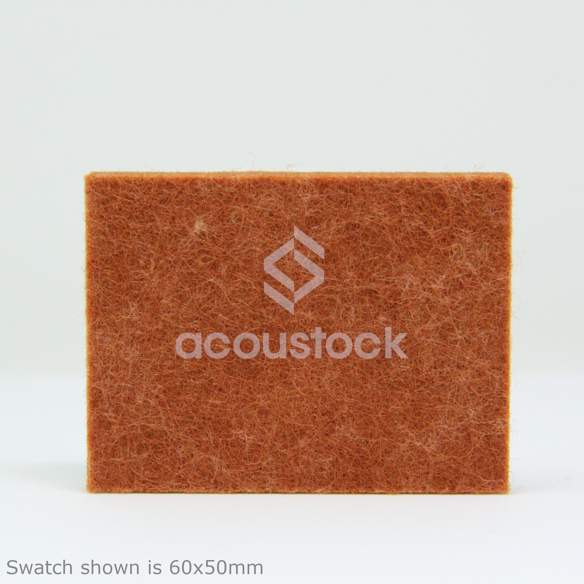 Acoustock PET Felt Acoustic Panel Russet | Plastock