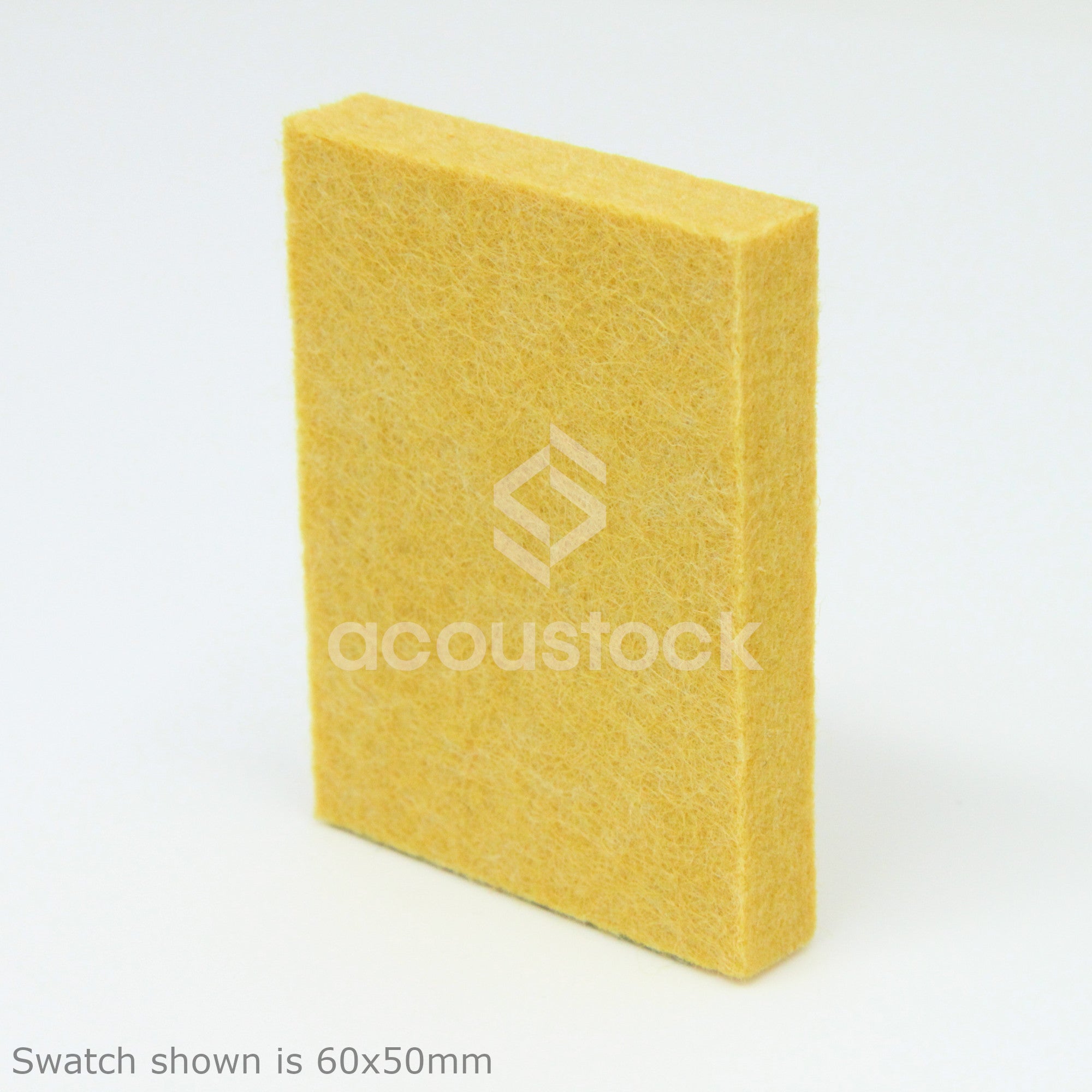 Acoustock PET Felt Acoustic Panel Mustard | Plastock