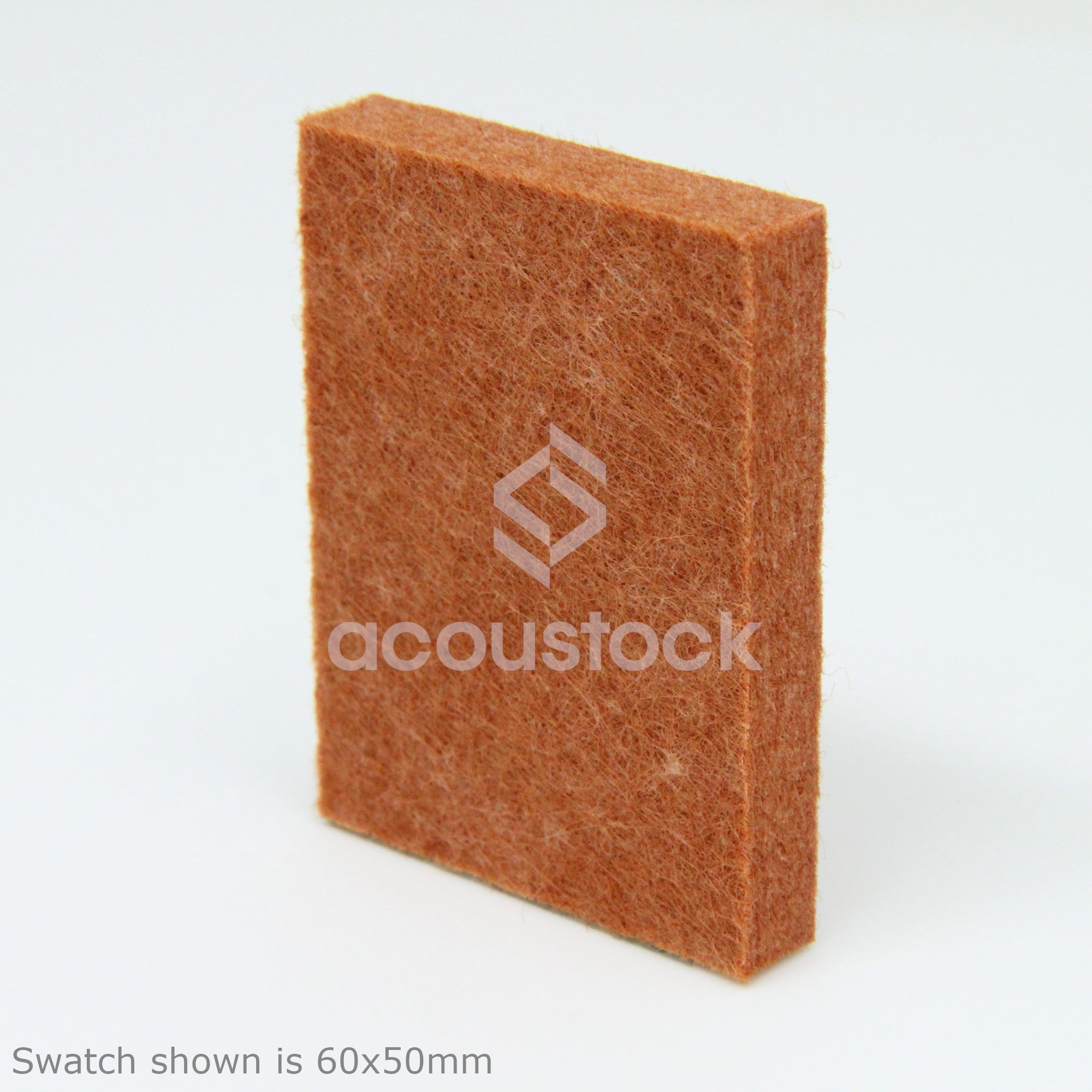 Acoustock PET Felt Acoustic Panel Russet | Plastock
