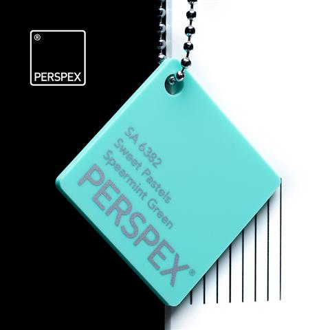 Perspex Pastel Spearmint Green SA 6382 Sheet | Plastock