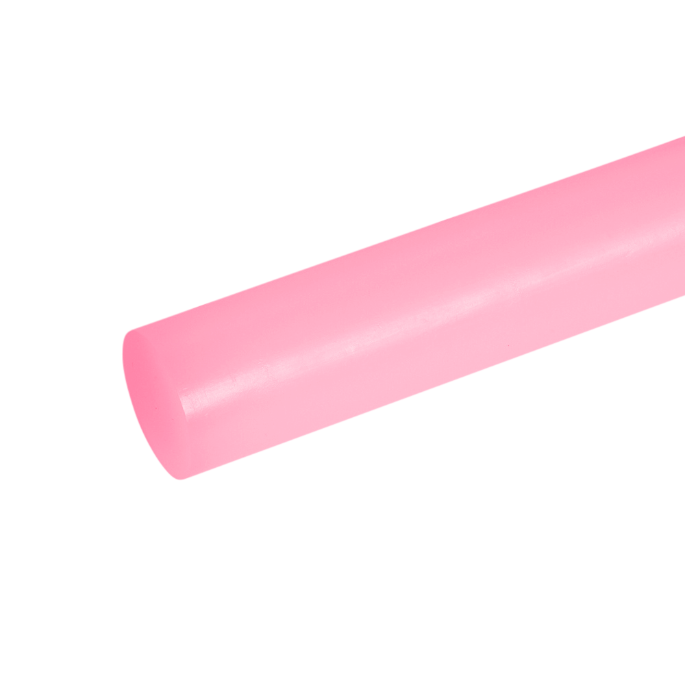 PE1000 (UHMWPE) Extruded Pink P1951C Rod | Plastock