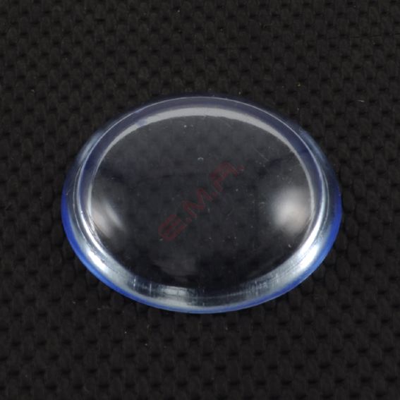 Acrylic Fluorescent Blue Elliptical Dome | Plastock