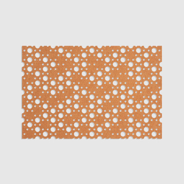 100% Recycled PET Felt ''Dots'' Acoustic Panel Sand | Plastock