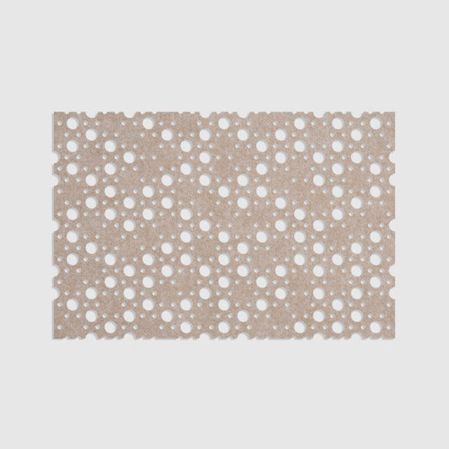 100% Recycled PET Felt ''Dots'' Acoustic Panel Marble | Plastock