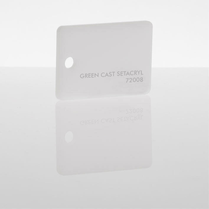 Green Cast Acrylic Opal 72008 Sheet | Plastock