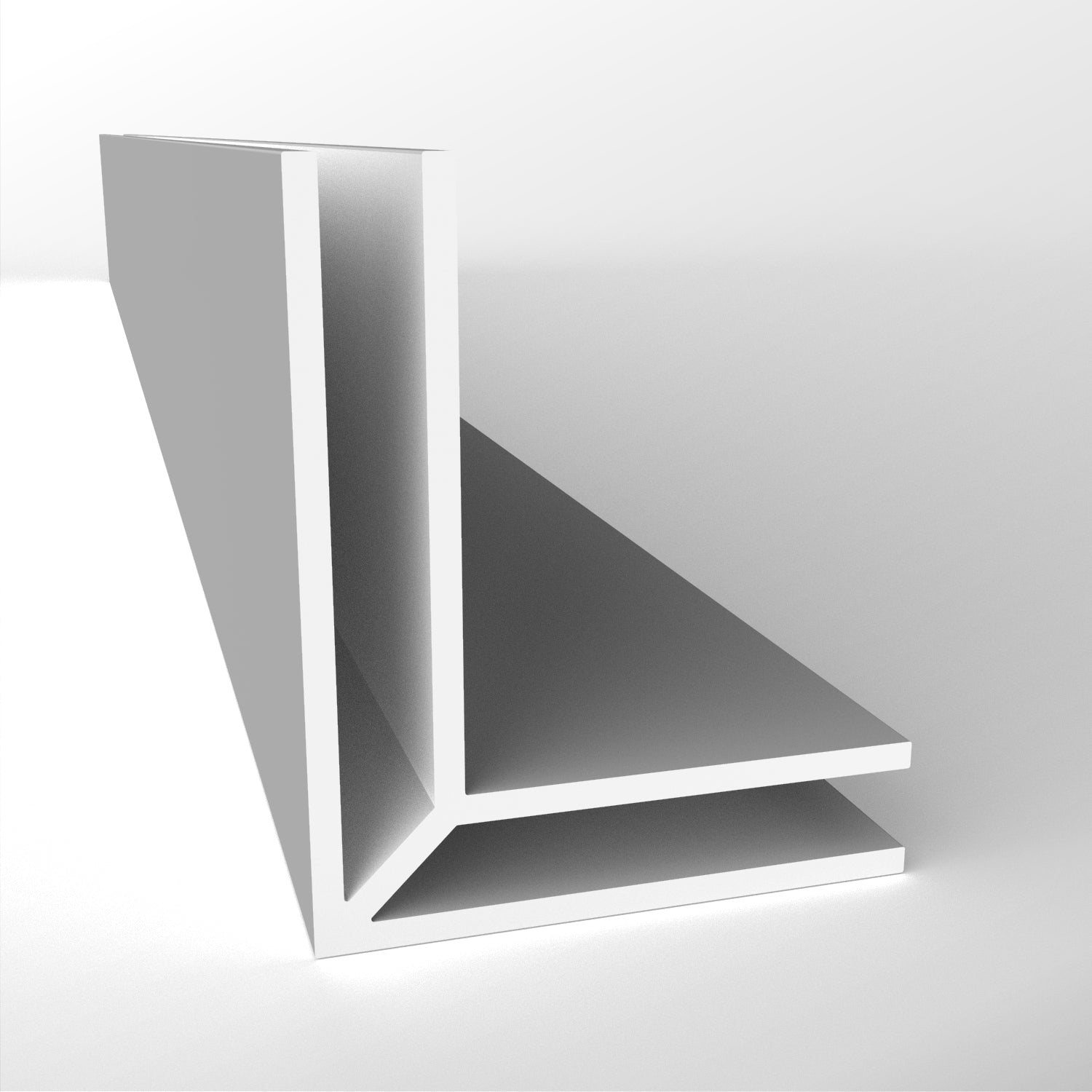 Plastic PVC Corner Joint (75m Pack - 25 x 3m) | Plastock