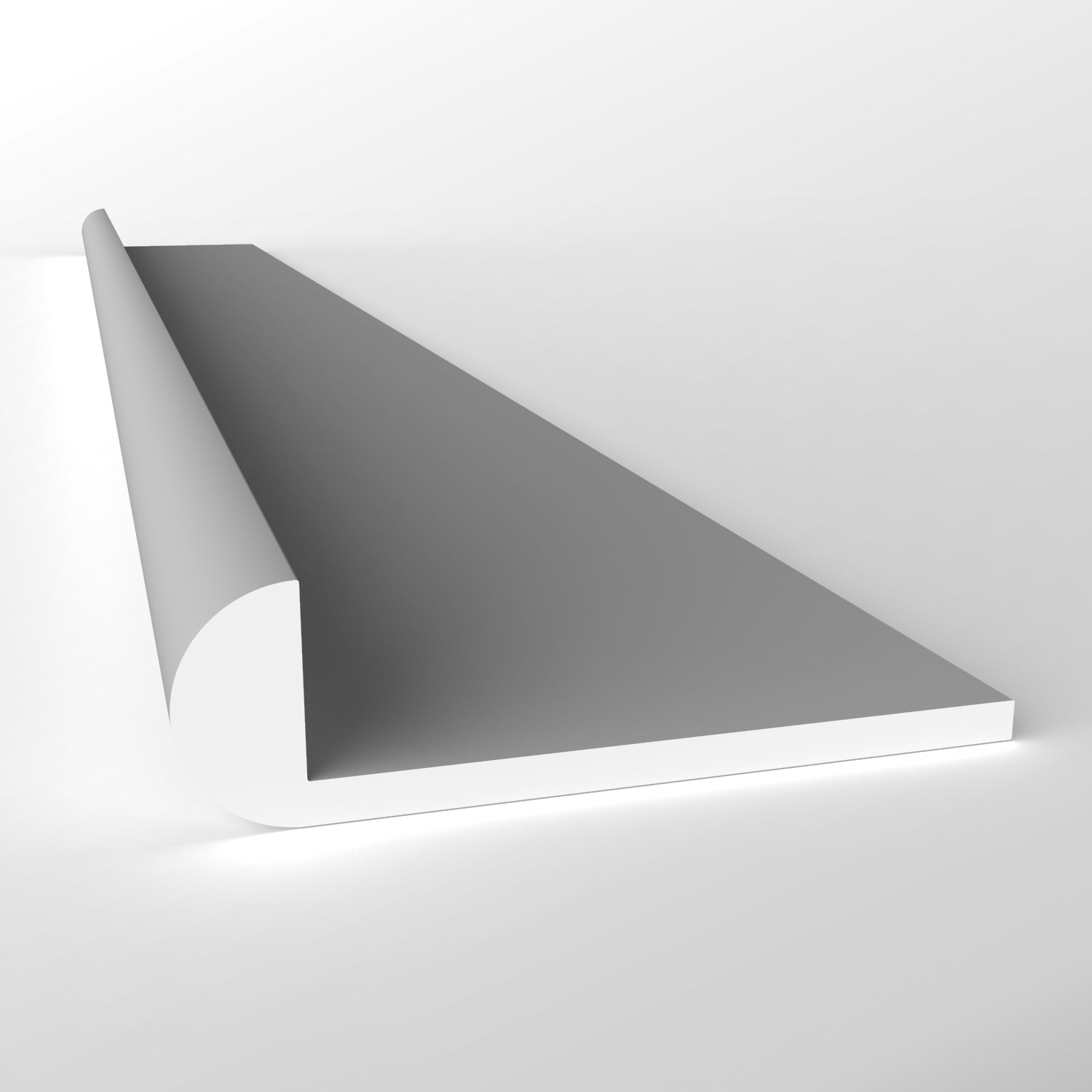 Plastic PVC Edge Lipping Flexible (Pack of 3 x25m coil) | Plastock