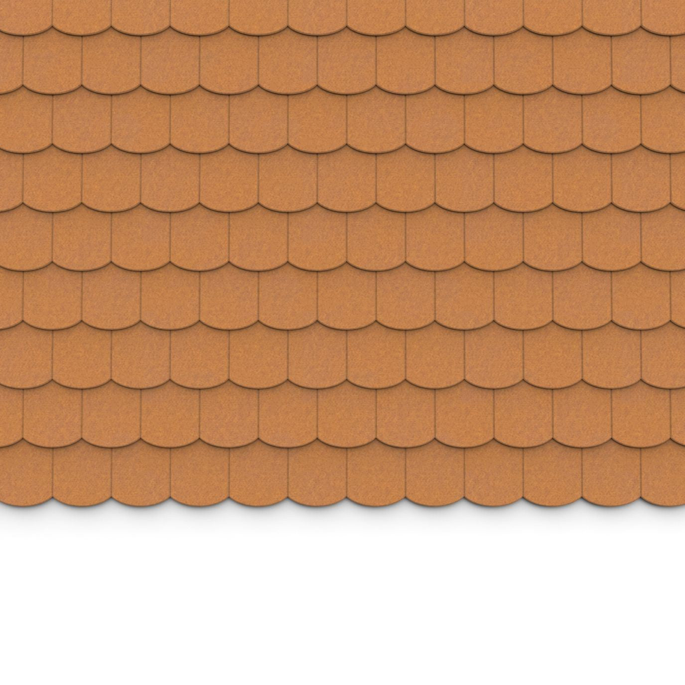 100% Recycled PET Felt ''Scale'' Acoustic Wall Shingle Honey | Plastock