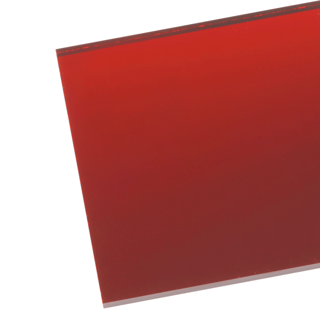Red Acrylic Mirror Sheet
