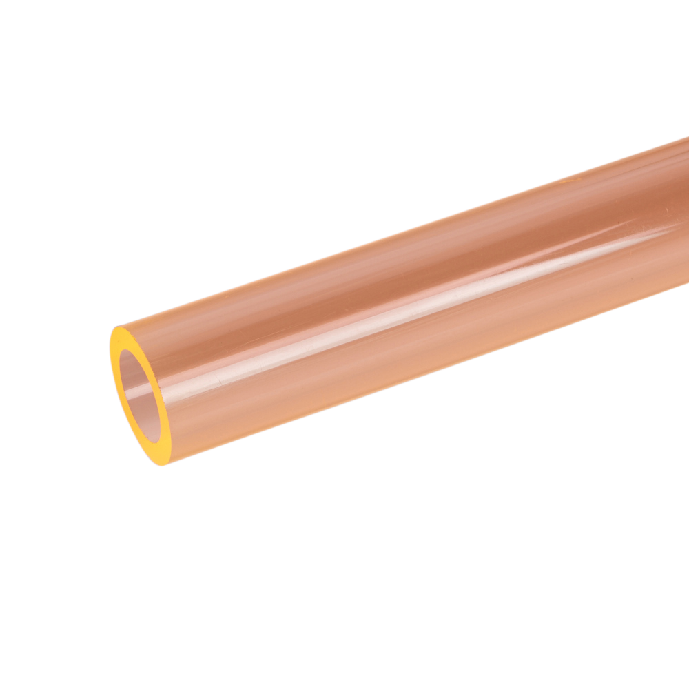 Acrylic Extruded Fluoro Orange 2150 Tube | Plastock