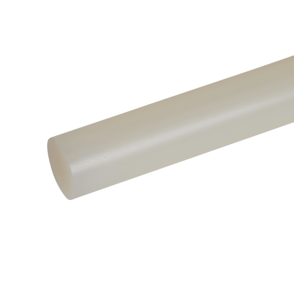 Nylon 12 30% Glass Filled Natural Rod | Plastock