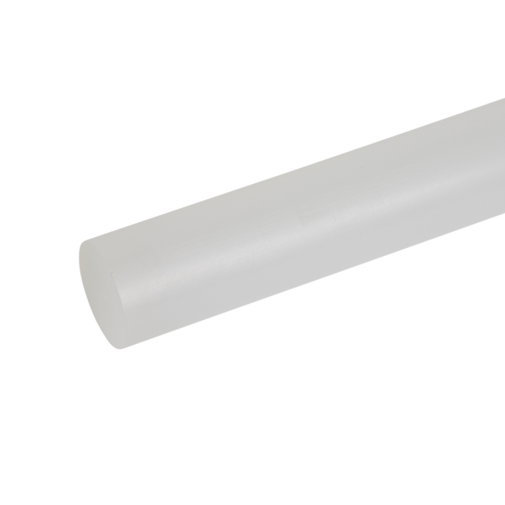 PPH Extruded Natural Rod | Plastock