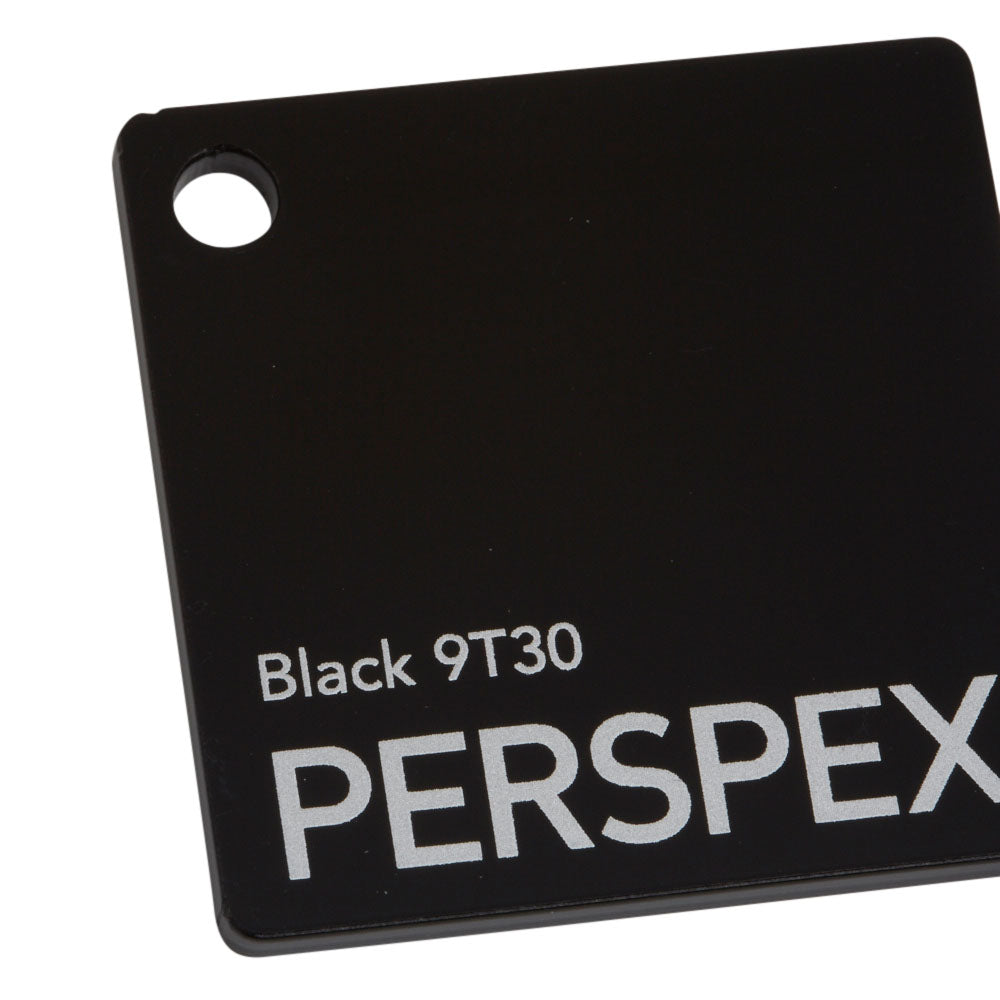 Perspex Black 9T30 Sheet | Plastock