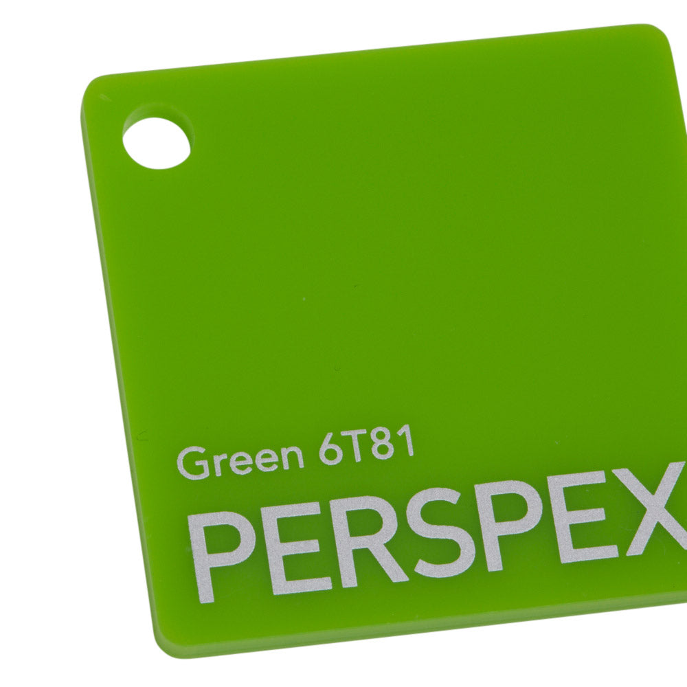 Perspex Green 6T81 Sheet | Plastock