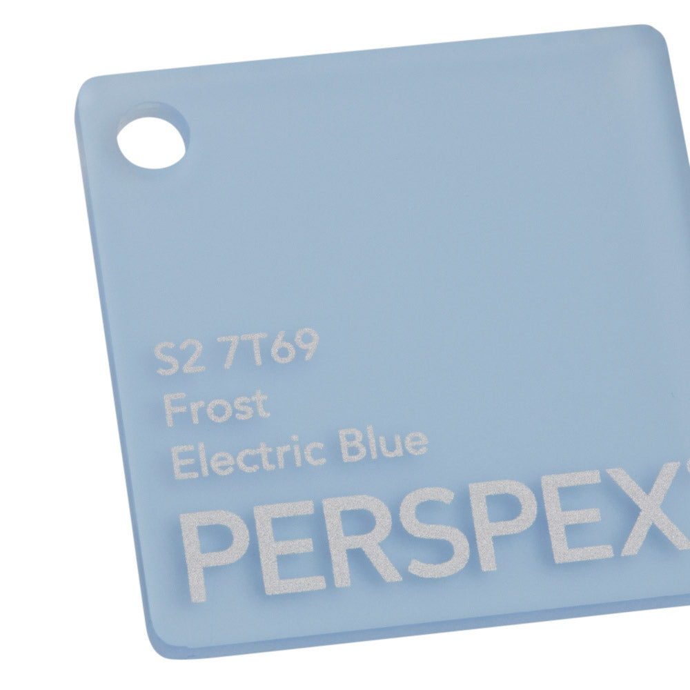 Perspex Frost Electric Blue S2 7T69 Sheet | Plastock
