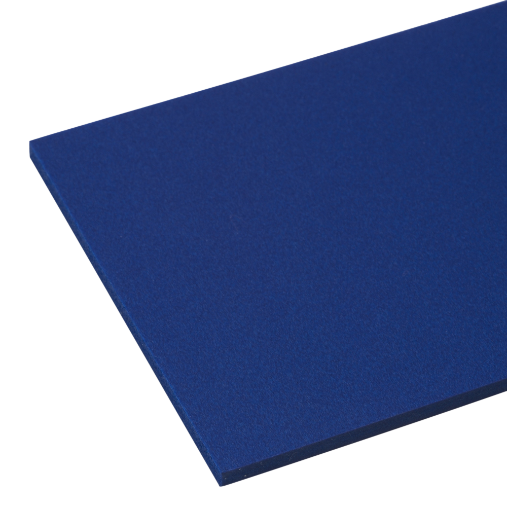Ex Cel Foam PVC Dark Blue Sheet Plastock