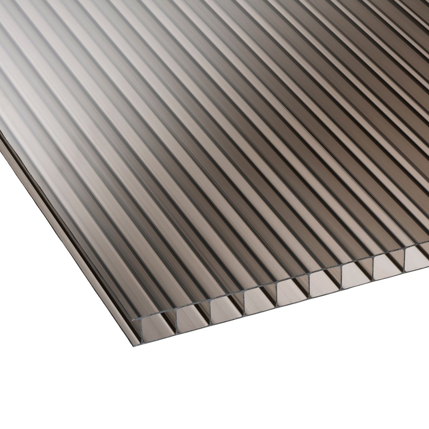 Corotherm Twinwall Polycarbonate Sheet Bronze | Plastock