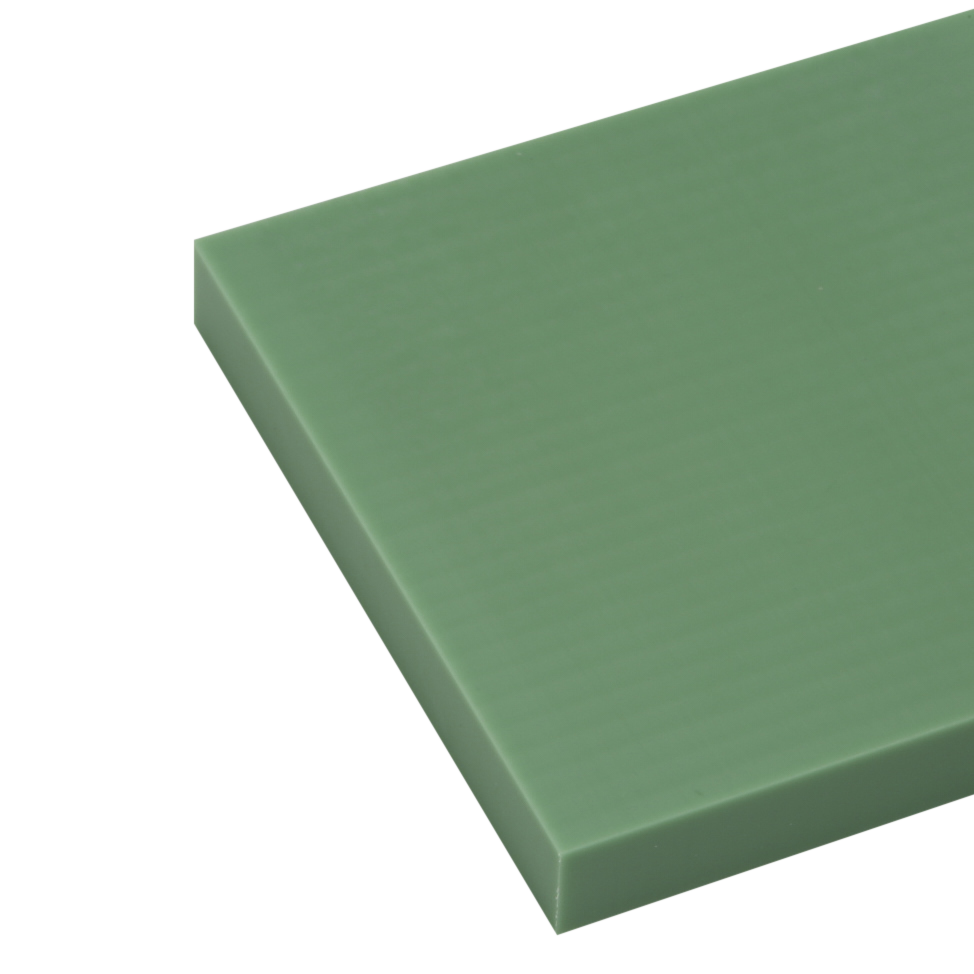 Nylon 6 PE Filled Green Sheet | Plastock