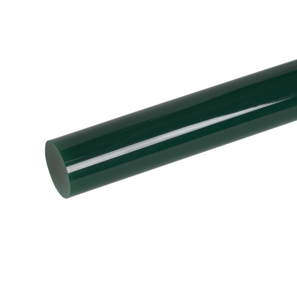 Acrylic Extruded Green 2030 Rod | Plastock