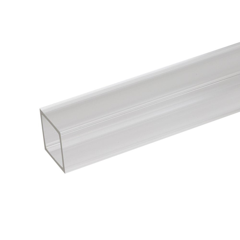 Acrylic Extruded Clear Square Tube | Plastock