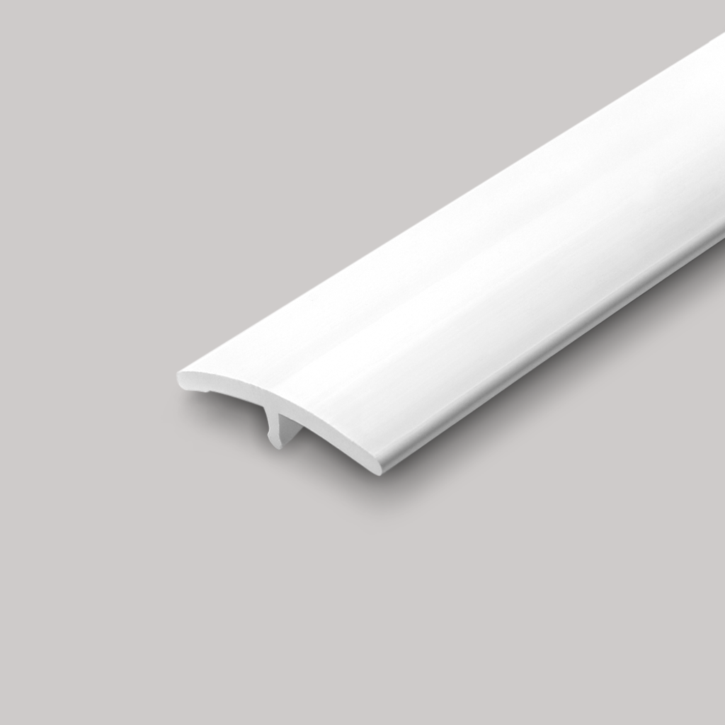 Cladstock Joiner & Transition Top Profile 01 Pure White | Plastock